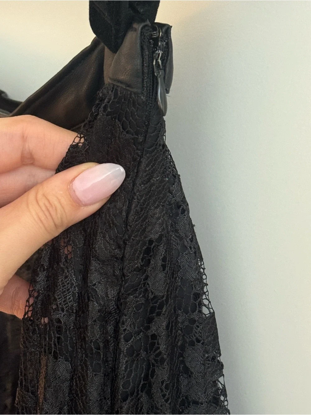 Free People Pretty Pleats Black Maxi Skirt Size 2